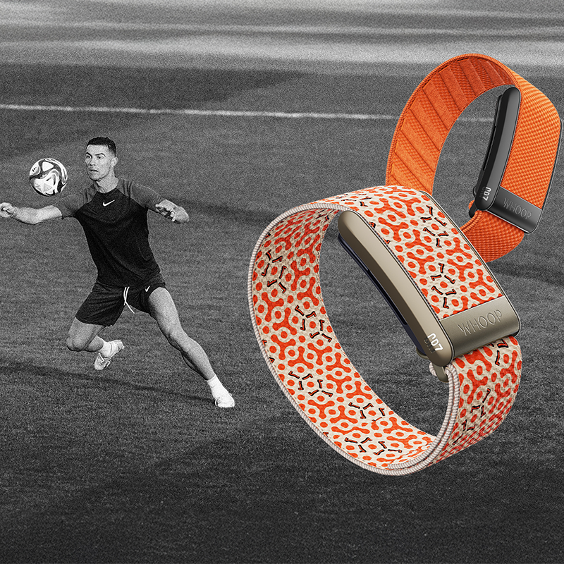 Whoop Cristiano Ronaldo Band 4.0 سير ووب كرستيانو رونالدو برتقالي